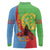 Personalised Eritrea Independence Day Long Sleeve Polo Shirt Shida Shoes One People One Heart