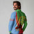 Personalised Eritrea Independence Day Long Sleeve Polo Shirt Shida Shoes One People One Heart