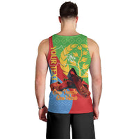 Personalised Eritrea Independence Day Men Tank Top Shida Shoes One People One Heart