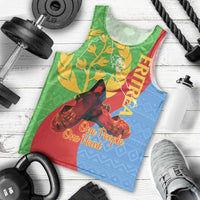Personalised Eritrea Independence Day Men Tank Top Shida Shoes One People One Heart