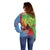 Personalised Eritrea Independence Day Off Shoulder Sweater Shida Shoes One People One Heart