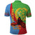 Personalised Eritrea Independence Day Polo Shirt Shida Shoes One People One Heart