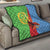 Personalised Eritrea Independence Day Quilt Shida Shoes One People One Heart