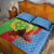 Personalised Eritrea Independence Day Quilt Bed Set Shida Shoes One People One Heart
