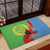 Personalised Eritrea Independence Day Rubber Doormat Shida Shoes One People One Heart