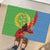 Personalised Eritrea Independence Day Rubber Doormat Shida Shoes One People One Heart