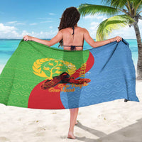 Personalised Eritrea Independence Day Sarong Shida Shoes One People One Heart