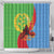 Personalised Eritrea Independence Day Shower Curtain Shida Shoes One People One Heart