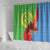 Personalised Eritrea Independence Day Shower Curtain Shida Shoes One People One Heart