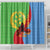 Personalised Eritrea Independence Day Shower Curtain Shida Shoes One People One Heart