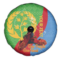 Personalised Eritrea Independence Day Spare Tire Cover Shida Shoes One People One Heart
