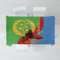 Personalised Eritrea Independence Day Tablecloth Shida Shoes One People One Heart