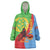 Personalised Eritrea Independence Day Wearable Blanket Hoodie Shida Shoes One People One Heart