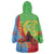 Personalised Eritrea Independence Day Wearable Blanket Hoodie Shida Shoes One People One Heart
