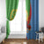 Personalised Eritrea Independence Day Window Curtain Shida Shoes One People One Heart