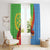 Personalised Eritrea Independence Day Window Curtain Shida Shoes One People One Heart