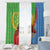 Personalised Eritrea Independence Day Window Curtain Shida Shoes One People One Heart