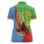 Personalised Eritrea Independence Day Women Polo Shirt Shida Shoes One People One Heart