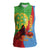 Personalised Eritrea Independence Day Women Sleeveless Polo Shirt Shida Shoes One People One Heart