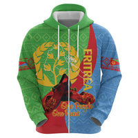 Personalised Eritrea Independence Day Zip Hoodie Shida Shoes One People One Heart