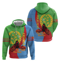 Personalised Eritrea Independence Day Zip Hoodie Shida Shoes One People One Heart