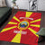 Custom North Macedonia Football Area Rug Risovi Napred Makedonija!