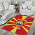 Custom North Macedonia Football Area Rug Risovi Napred Makedonija!