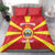 Custom North Macedonia Football Bedding Set Risovi Napred Makedonija!