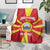 Custom North Macedonia Football Blanket Risovi Napred Makedonija!
