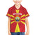 Custom North Macedonia Football Family Matching Mermaid Dress and Hawaiian Shirt Risovi Napred Makedonija!