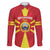 Custom North Macedonia Football Family Matching Puletasi and Hawaiian Shirt Risovi Napred Makedonija!