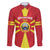 Custom North Macedonia Football Family Matching Summer Maxi Dress and Hawaiian Shirt Risovi Napred Makedonija!