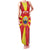 Custom North Macedonia Football Family Matching Tank Maxi Dress and Hawaiian Shirt Risovi Napred Makedonija!