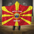 Custom North Macedonia Football Hooded Blanket Risovi Napred Makedonija!