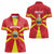 Custom North Macedonia Football Women Polo Shirt Risovi Napred Makedonija!