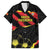 Custom North Macedonia Football Hawaiian Shirt Go Champions Grunge Style