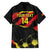 Custom North Macedonia Football Hawaiian Shirt Go Champions Grunge Style