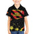 Custom North Macedonia Football Hawaiian Shirt Go Champions Grunge Style