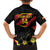 Custom North Macedonia Football Hawaiian Shirt Go Champions Grunge Style