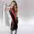 Custom North Macedonia Football Hooded Blanket Go Champions Grunge Style