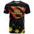 Custom North Macedonia Football T Shirt Go Champions Grunge Style