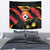 Custom North Macedonia Football Tapestry Go Champions Grunge Style