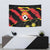 Custom North Macedonia Football Tapestry Go Champions Grunge Style