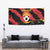 Custom North Macedonia Football Tapestry Go Champions Grunge Style