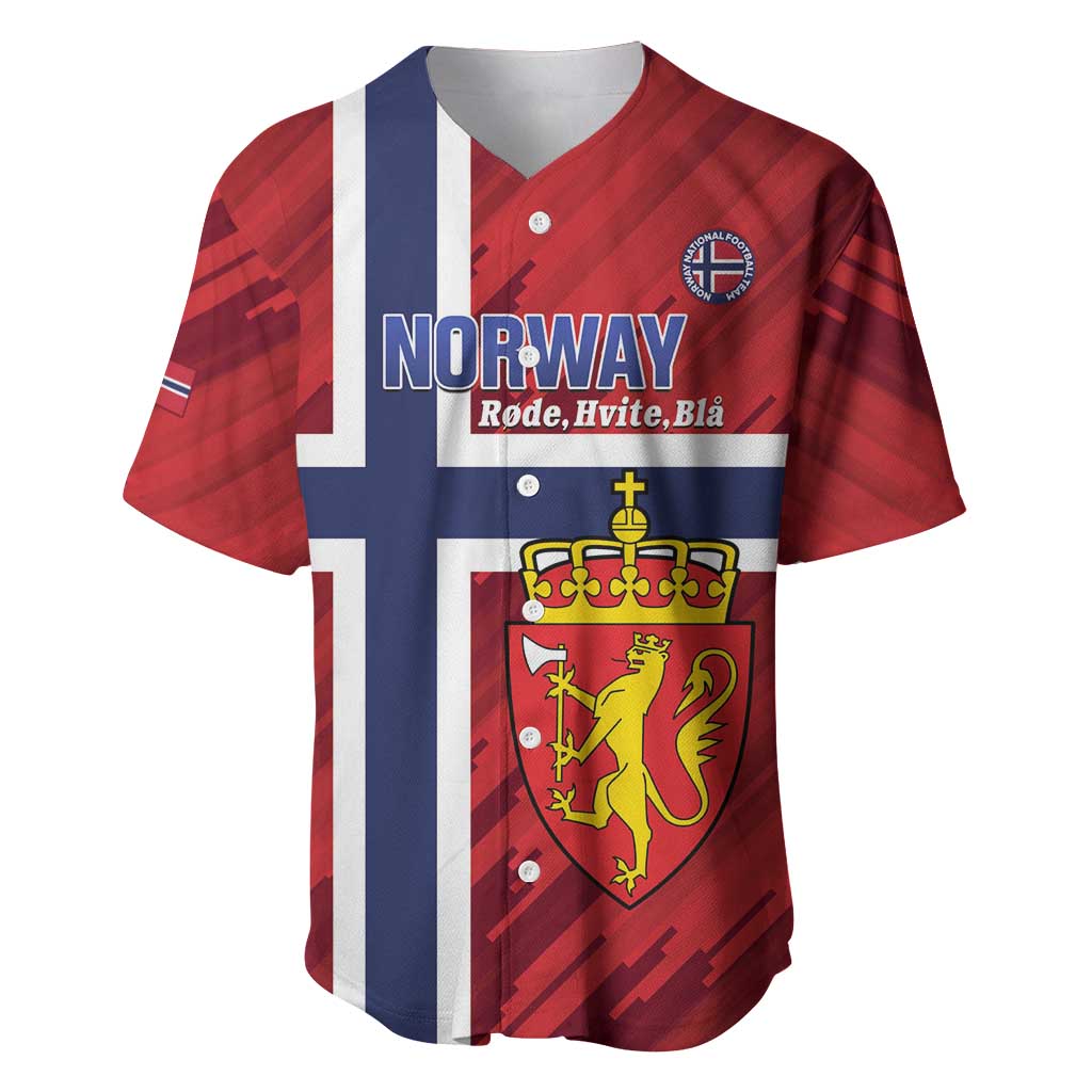 Custom Norway Football Baseball Jersey Come On Kongeriket Norge