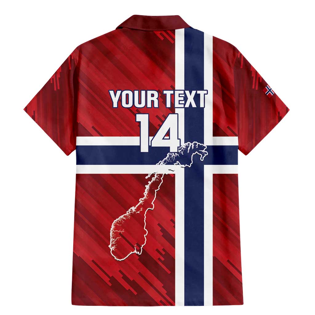 Custom Norway Football Family Matching Mermaid Dress and Hawaiian Shirt Come On Kongeriket Norge