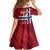 Custom Norway Football Family Matching Off Shoulder Maxi Dress and Hawaiian Shirt Come On Kongeriket Norge
