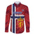 Custom Norway Football Family Matching Summer Maxi Dress and Hawaiian Shirt Come On Kongeriket Norge