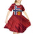 Custom Norway Football Kid Short Sleeve Dress Come On Kongeriket Norge