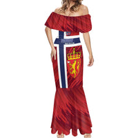 Custom Norway Football Mermaid Dress Come On Kongeriket Norge